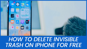 Deleting Invisible Trash on iPhone