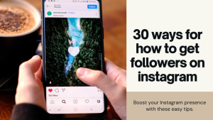 How to get Followers on Instagram