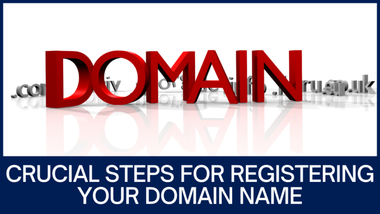 Steps for Following Your Domain Name Registration