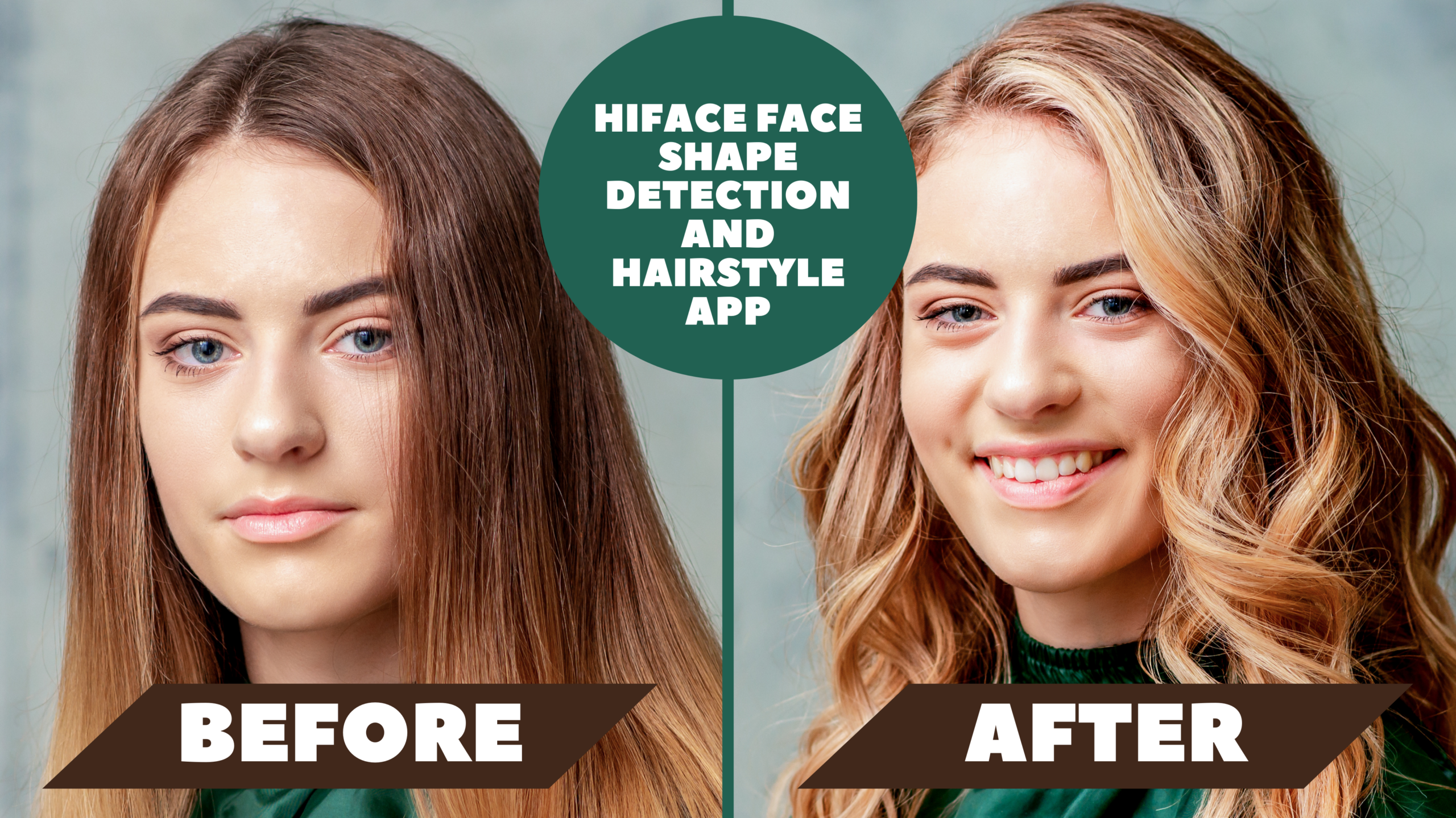 HiFace Face Shape Detection and Hairstyle App