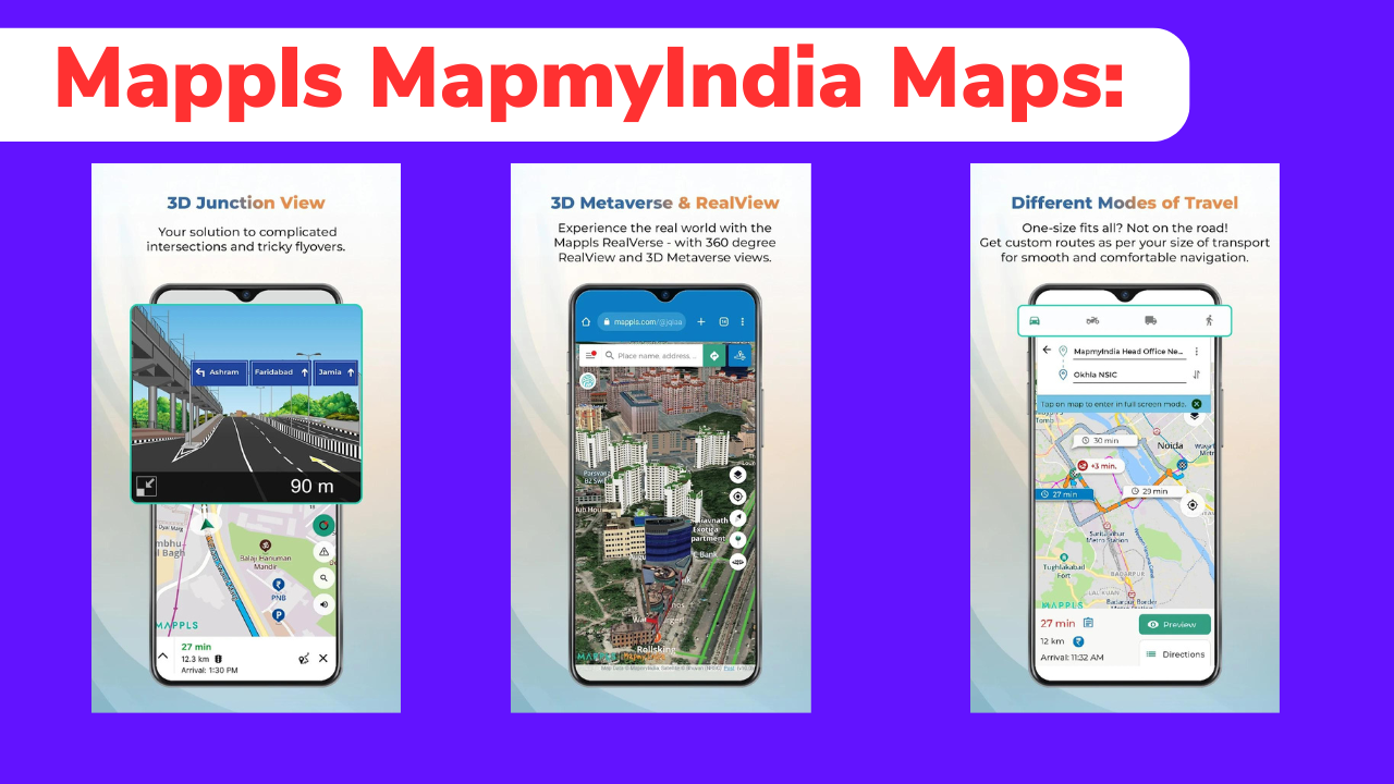 Mappls MapmyIndia Maps