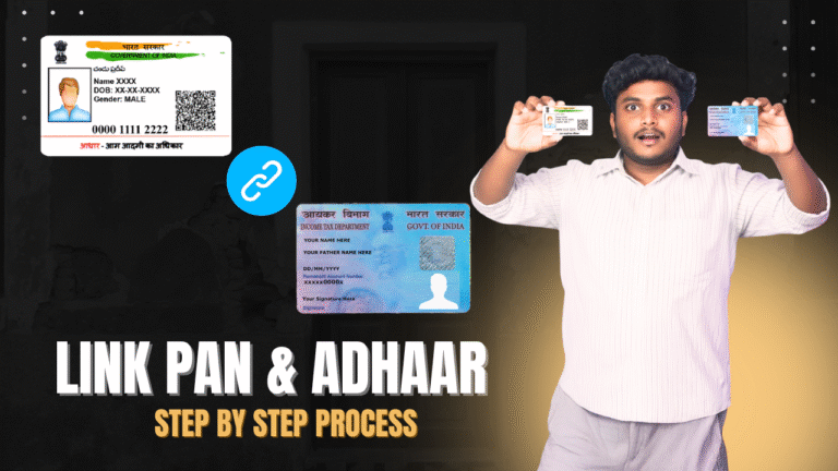How to Link PAN Card with Aadhaar Card in 2025