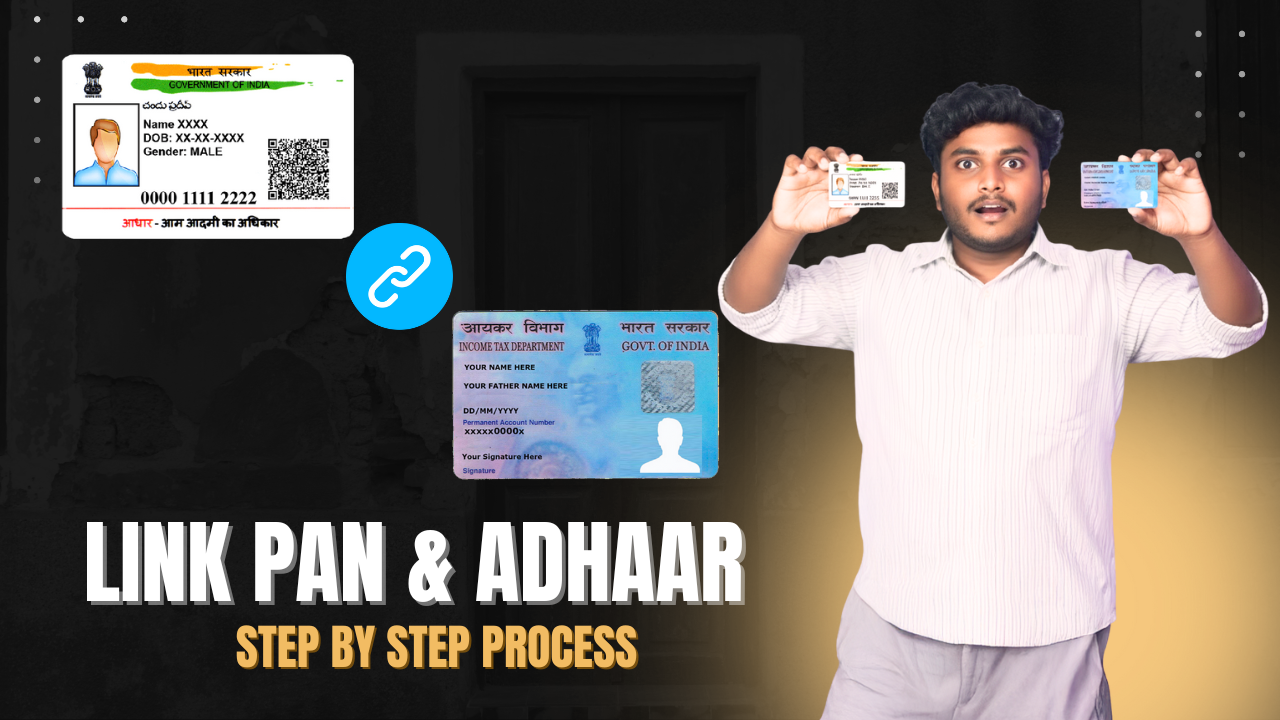 How to Link PAN Card with Aadhaar Card in 2025