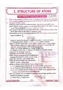 1st year chemisty page 0001 AP Inter 1st Year Chemisty Bullet Q 2026