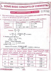 4 marks chemistry page 0001 AP Inter 1st Year Chemisty Bullet Q 2026