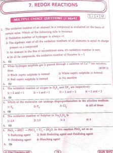 chemistry 1 mark images 21 AP Inter 1st Year Chemisty Bullet Q 2026