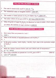 chemistry 1 mark images 3 AP Inter 1st Year Chemisty Bullet Q 2026