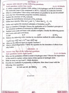 chemistry 1 mark images 31 AP Inter 1st Year Chemisty Bullet Q 2026
