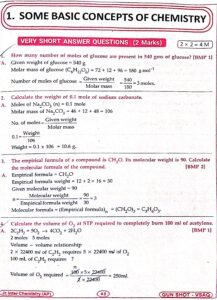 chemistry 2 marks images 1 AP Inter 1st Year Chemisty Bullet Q 2026