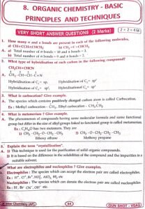chemistry 2 marks images 12 AP Inter 1st Year Chemisty Bullet Q 2026