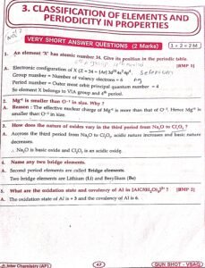chemistry 2 marks images 5 AP Inter 1st Year Chemisty Bullet Q 2026
